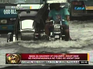 24 Oras: Kabuhayan ng maraming taga-Bulacan, apektado sa baha