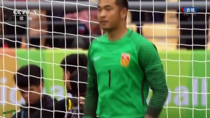 O penalti azarado de Antonio Perosevic contra a China