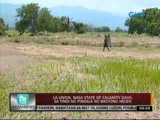 24oras: La Union, nasa state of calamity dahil sa tindi ng pinsala ng bagyong Helen