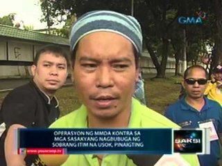 Saksi: Operasyon ng MMDA kontra sa mga sasakyang nagbubuga ng sorbang itim na usok, pinaigting