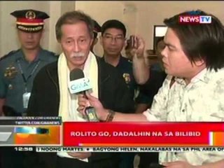 BT: Rolito Go, dadalhin na sa Bilibid