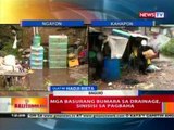 BT: Mga lumikas na residente, nagsisibalikan na sa kanilang bahay nang tumila ang ulan