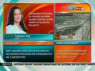 DB: Posibleng pagsibak sa pinuno ng New Bilibid Prison, ayaw pang patulang ng Palasyo