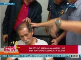 UB: EXCLUSIVE: Rolito Go, hawak nang muli ng PNP matapos mawala sa Bilibid