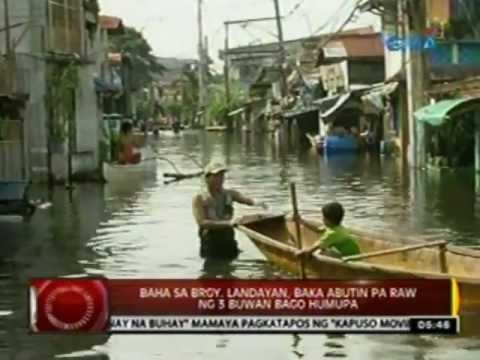 24 Oras: Baha sa Brgy. Landayan, baka abutin pa raw ng 3 buwan bago humupa