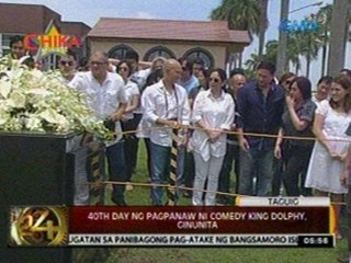 24 Oras:  40th day ng pagpanaw ni Comedy King Dolphy, ginunita