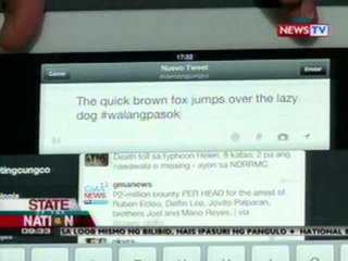 Palasyo, itinakda ang unified #walangpasok hashtag para sa class suspension announcements sa twitter