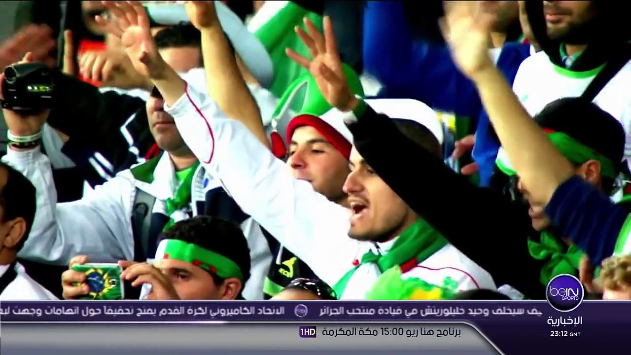 من الذاكرة الجزائر ضد المانيا.كاس العالم 2014
