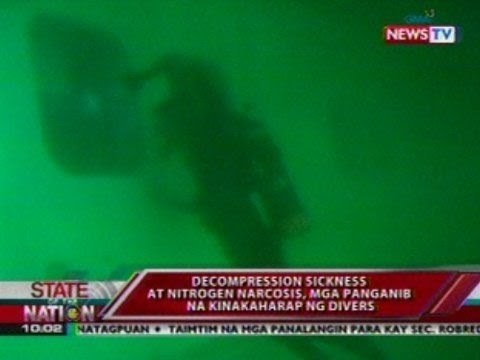 SONA: Decompression sickness at nitrogen nacosis, mga panganib na kinakaharap ng divers