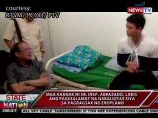 Mga kaanak ni Sr. Insp. Abrazado, labis ang pasasalamat na nakaligtas sa pagbagsak ng eroplano