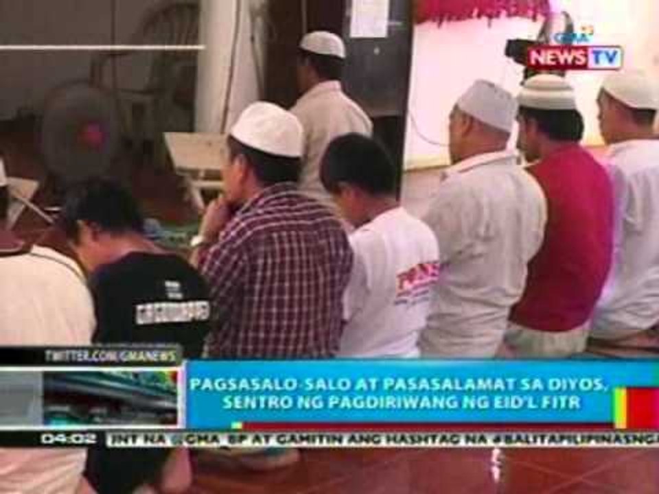 BP: Pagsasalo-salo at pasasalamat sa Diyos, sentro ng pagdiriwang ng ...