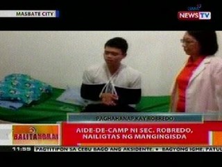 BT: Aide-de-Camp ni Sec. Robredo, nailigtas ng mangingisda sa Masbate