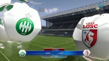 Lille vs Saint-Etienne - Match Highlights