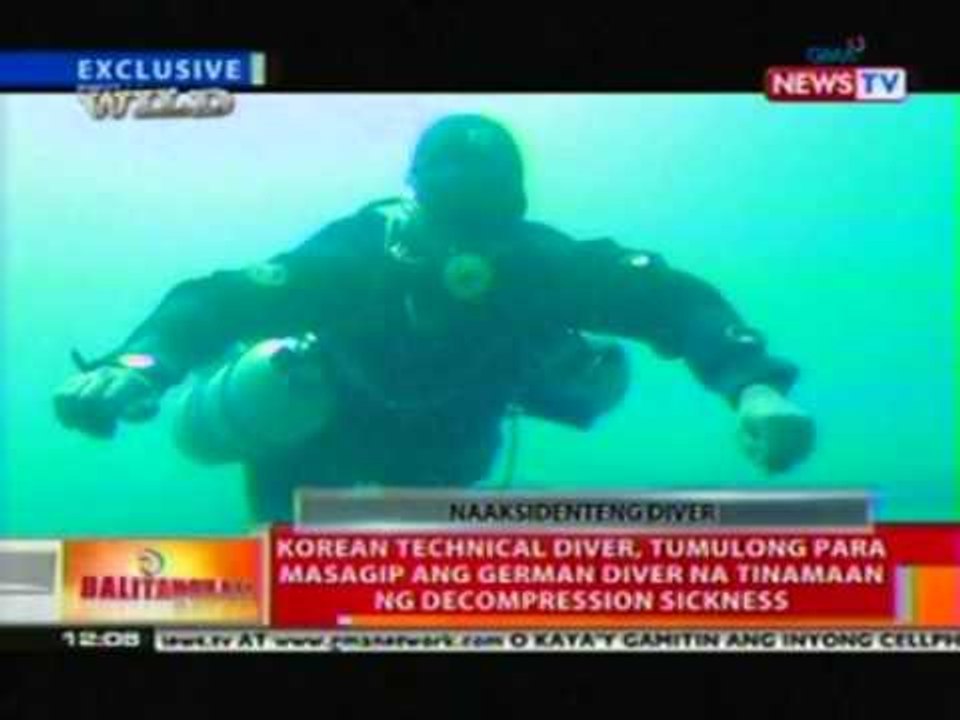 BT: Korean diver, tumulong para masagip ang Ger...
