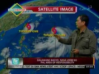 24 Oras: 2 bagyo, nasa loob ng PHL   area of responsibility