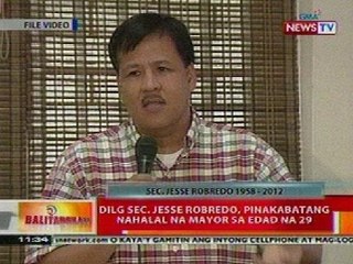 BT: DILG Sec. Robredo, pinakabatang nahalal na mayor sa edad na 29