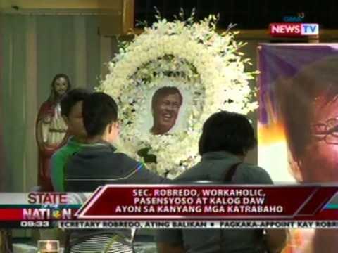 SONA: Sec. Robredo, workaholic, pasensyoso at kalog daw ayon sa kanyang mga katrabaho