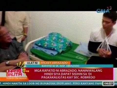 UB: Panayam kay Mickey Abrazado, kapatid ng nakaligtas na aide-de-camp ni Sec. Robredo
