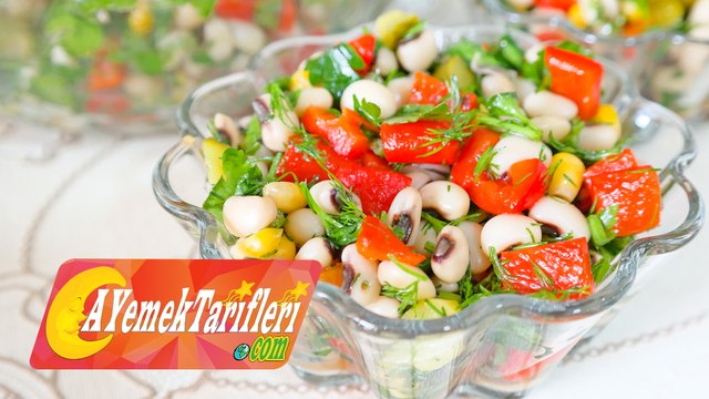 Börülce Salatası Nasıl Yapılır? | Börülce Salatası Tarifi | Kuru Börülce Salatası
