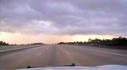State Trooper Narrowly Escapes Being Struck By Lightning