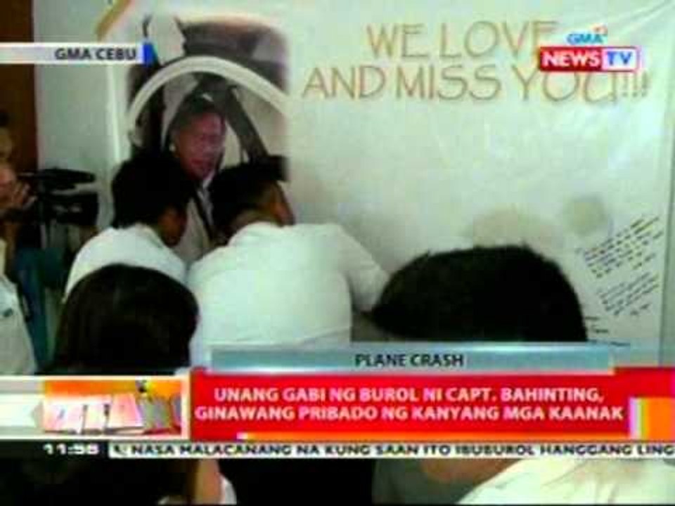 BT: Unang gabi ng burol ni Capt. Bahinting, ginawang probado ng mga kaanak