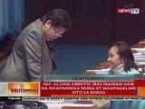 BT: Rep. Gloria Arroyo, mas mainam na magpahinga at magpagaling rita sa bansa