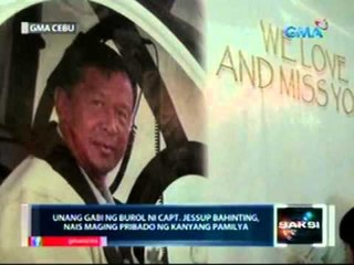 Unang gabi ng burol ng piloto ng sinakyang eroplano ni Sec. Robredo, hiniling na maging pribado