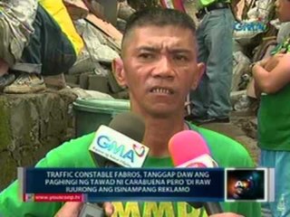 Saksi: Motoristang nanakit sa traffic constable, nagbigay na ng public apology