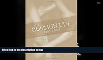 Kindle eBooks  Why Community Matters: Connecting Education with Civic Life PDF [DOWNLOAD]