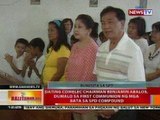 BT: Ex-Comelec chair Abalos, dumalo sa 1st communion ng mga bata sa SPD Compound