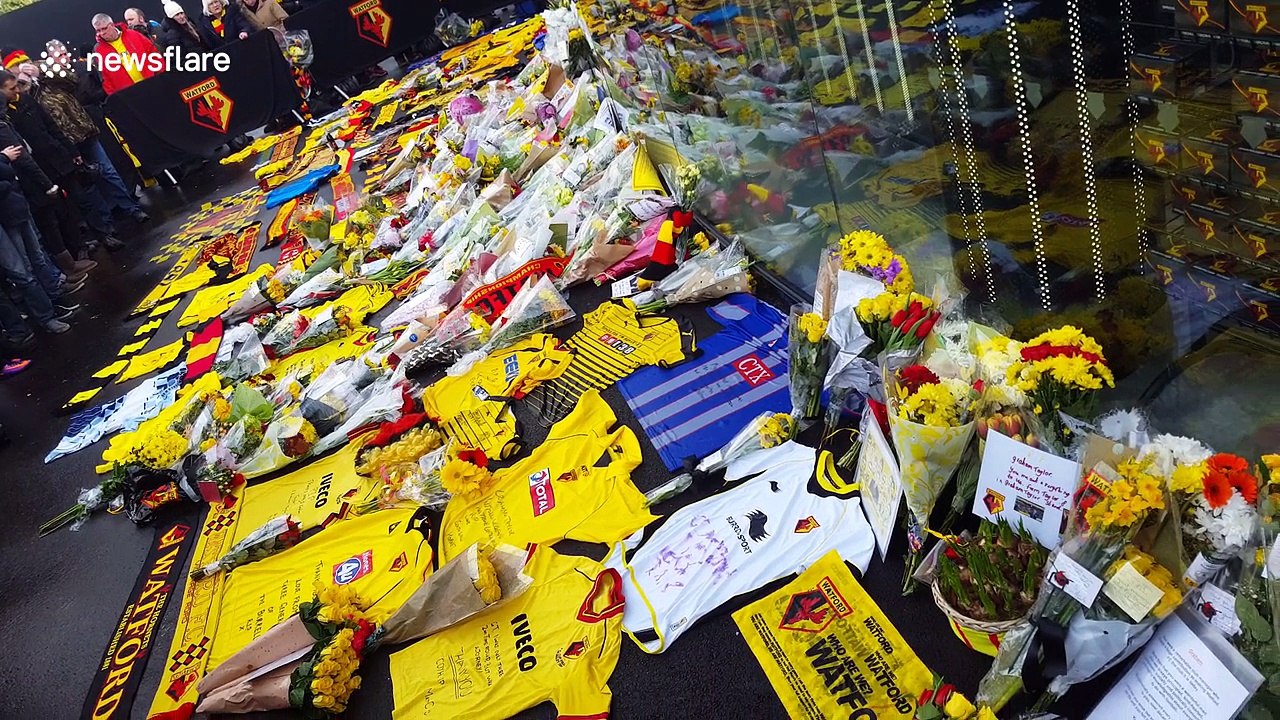 Graham Taylor Tributes at Vicarage Rd