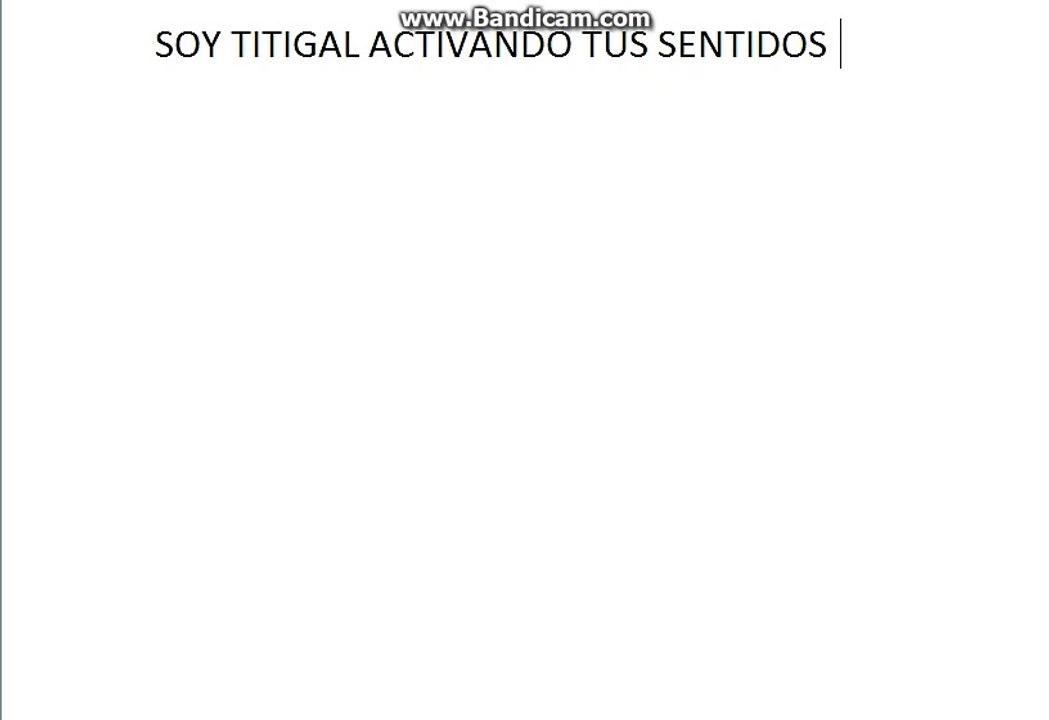 MI PRIMER VIDEO- TITIGAL DE MG