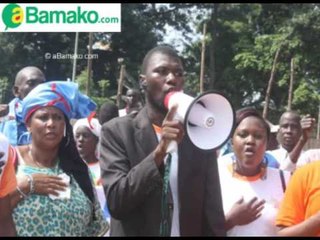 Fabou KANTE explique les raison de la marche de la Coalition Patriotique pour le Mali