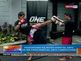 NTG: Pagkakaiba ng mixed martial arts sa iba pang martial arts competition