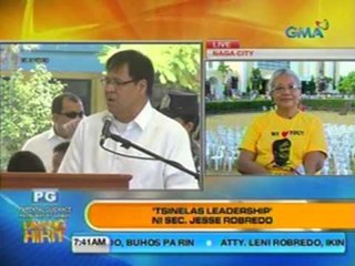 UH: 'Tsinelas leadership' ni Sec. Jesse Robredo