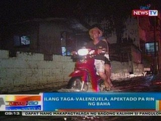 NTG: Ilang taga-Valenzuela, apektado pa rin ng baha