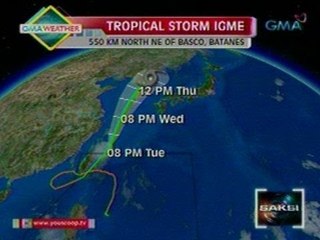 Saksi: Bagyong Igme, muling nakalabas ng Philippine Area of Responsibility
