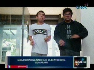 Saksi: Mga Pilipinong nahihilig sa beatboxing, dumarami