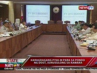 SONA: Karagdagang P700M para sa pondo ng DOST, isinusulong sa kamara