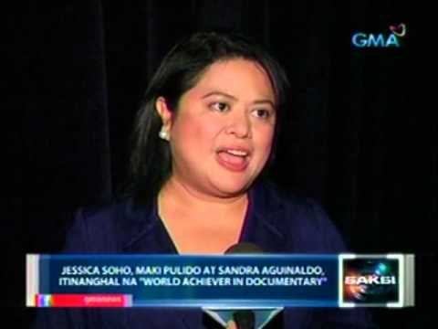 Jessica Soho, Maki Pulido at Sandra Aguinaldo, itinanghal na World Achievers in Documentary