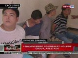 QRT: 4 na miyembro ng robbery-holdup group, arestado sa Marikina