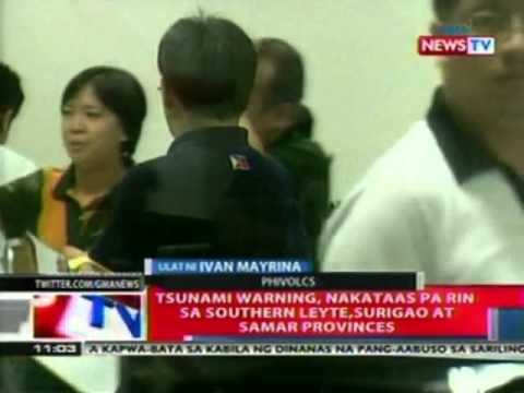 NTL: Magnitude 7.7 na lindol, tumama sa silangang bahagi ng Visayas