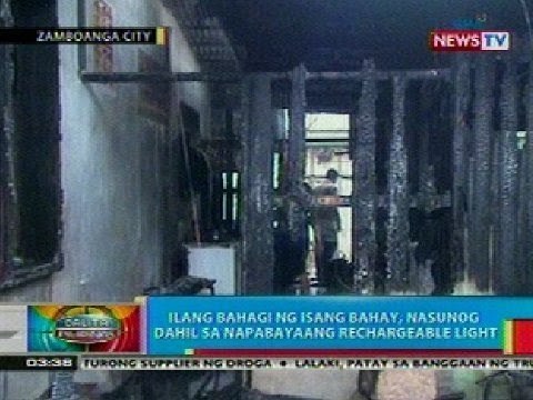 BP: Ilang bahagi ng isang bahay sa Sta. Maria, Zamboanga City, nasunog