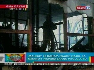 BP: 20 bahay sa Davao City at 3 classroom sa Tumauini, Isabela, nasunog