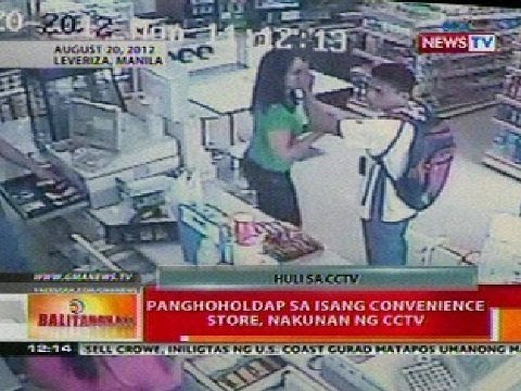 BT: Panghoholdap sa isang convinience store sa Manila, nakunan ng CCTV