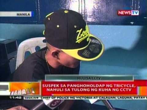 BT: Suspek sa panghoholdap ng tricycle sa Manila, nahuli sa tulong ng CCTV