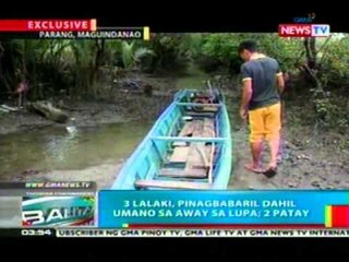 BP: Mga krimen sa Visayas at Mindanao