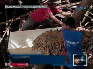 74 na bahay sa Eastern Samar, wasak na wasak dahil sa lindol; ilang gusali at tulay, naapektuhan din