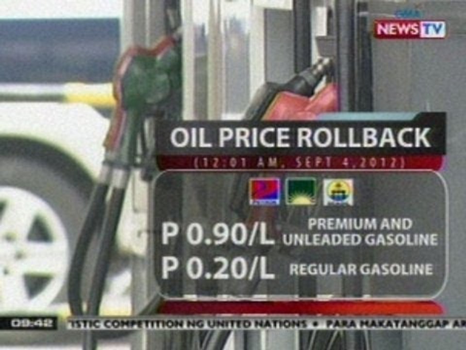 SONA: Oil Price Rollback