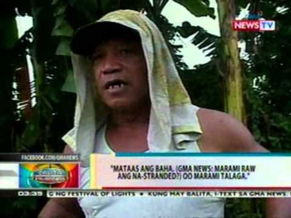 BP: Brgy. Tibungco, Davao, nalubog sa abot-baywang na baha